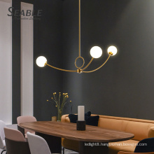 New nordic home decorative luxury LED modern pendant chandeliers lighting